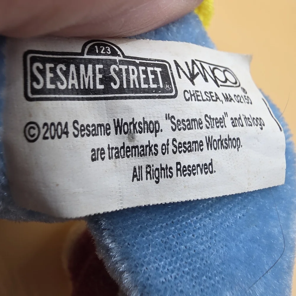 2004 Sesame Street Bert & Ernie Plush Nanco